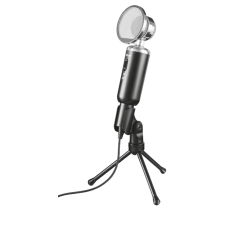 Микрофон Trust Madell, Black, 3.5 мм, поп-фильтр (21672)