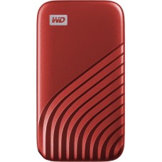 Зовнішній накопичувач SSD, 2Tb, Western Digital My Passport SSD, Red, USB 3.2 (WDBAGF0020BRD-WESN)