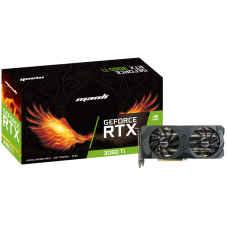 Видеокарта GeForce RTX 3060 Ti, Manli, 8Gb GDDR6, 256-bit (M-NRTX3060TI/6RGHPPP-M2480)