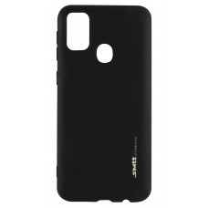 Накладка силіконова для смартфона Samsung M30s / M21, SMTT matte Black