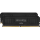 Пам'ять 8Gb x 2 (16Gb Kit) DDR4, 4400 MHz, Crucial Ballistix MAX, Black (BLM2K8G44C19U4B)