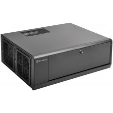 Корпус SilverStone GD10, Black, DeskTop, без БЖ, для ATX / Micro-ATX (SST-GD10B)