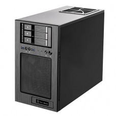 Корпус SilverStone CS330, Black, Mini Tower, без БП, для Micro-ATX / Mini-ITX (SST-CS330B)