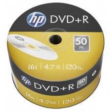 Диск DVD+R 50 HP, 4.7Gb, 16x, Bulk Box (DRE00070-3)