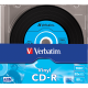 Диск CD-R Slim Case, Verbatim 