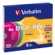 Диск DVD+RW Slim Case, Verbatim 