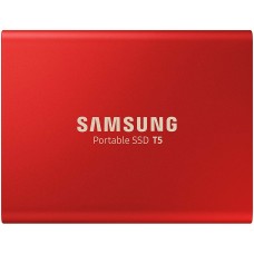 Внешний накопитель SSD, 500Gb, Samsung Portable SSD T5, Red (MU-PA500R/WW)