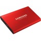 Зовнішній накопичувач SSD, 500Gb, Samsung Portable SSD T5, Red (MU-PA500R/WW)