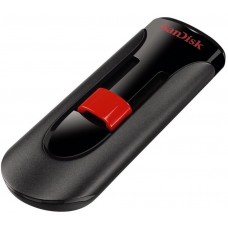 USB Flash Drive 64Gb SanDisk Cruzer Glide, Black/Red (SDCZ60-064G-B35)