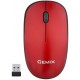 Миша Gemix GM195 1200 DPI бездротова, Red, Міні-USB ресивер (GM195RD)
