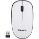 Мышь Gemix GM195 1200 DPI беспроводная, White, Мини-USB ресивер (GM195WH)