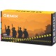 Миша Gemix W-100 USB Black + килимок (W100Combo)