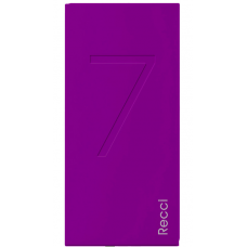 Универсальная мобильная батарея 7000 mAh, Recci Seven 7000, Purple