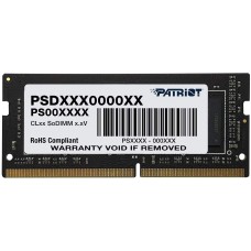 Пам'ять SO-DIMM, DDR4, 16Gb, 2666 MHz, Patriot, 1.2V, CL19 (PSD416G266681S)
