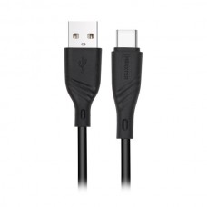Кабель USB - USB Type-C 1 м Maxxter Black, 2.1А (UB-C-USB-02-1M)