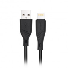 Кабель USB - Lightning 2 м Maxxter Black, 2.1А (UB-L-USB-02-2m)