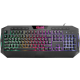 Клавиатура Defender Gelios GK-174DL, Black, USB, радужная подсветка (45174)