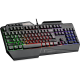 Клавіатура Defender Glorious GK-310L, Black, USB, райдужне підсвічування (45310)