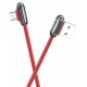 Кабель USB <-> microUSB, Hoco Soul cable, Red, 1 м (U60)