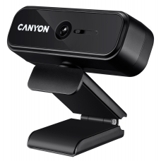 Web камера Canyon C2N, Black, 2Mp, 1920x1080/30 fps, микрофон (CNE-HWC2N)