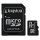 Карта памяти microSDHC, 32Gb, Class10 UHS-I, Kingston, SD адаптер (SDCIT/32GB)