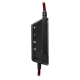 Наушники Sven AP-U995MV Black-Red с микрофоном, (кожаные) USB, звук 7.1