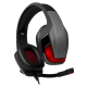 Навушники Sven AP-U995MV Black-Red з мікрофоном, (шкіряні) USB, звук 7.1