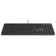 Клавіатура Canyon HKB-20, Black, USB, компактна, 104 кнопки (CNS-HKB02-RU)