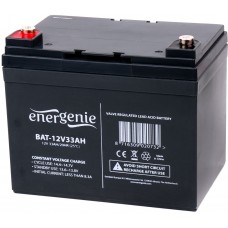 Батарея для ИБП 12В 33Ач EnerGenie BAT-12V33AH, ШхДхВ 194x133x169, Black (BAT-12V33AH)