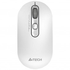 Мышь A4Tech Fstyler FG20, White, USB, оптическая, беспроводная, 1000/1600/2000 dpi, 4 кнопки, 2xAAA