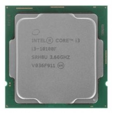 Процессор Intel Core i3 (LGA1200) i3-10100F, Tray, 4x3.6 GHz (CM8070104291318)