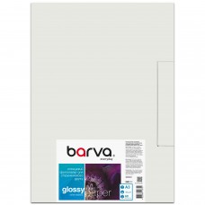 Фотопапір Barva, глянцевий, A3, 180 г/м², 60 арк, серія 