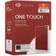 Внешний жесткий диск 1Tb Seagate One Touch, Red (STKB1000403)