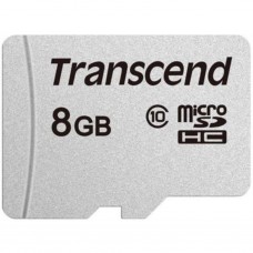 Карта памяти microSDHC, 8Gb, Class10 UHS-I, Transcend, без адаптера (TS8GUSD300S)