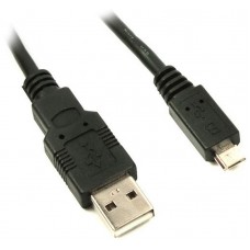Кабель USB - micro USB 1.5 м Viewcon Black (VW009)