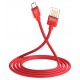 Кабель USB <-> microUSB, Hoco Outstanding, Red, 1 м (U55)