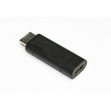 Адаптер DisplayPort (M) - HDMI (F), Viewcon, Black (VE558)