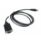 Переходник Cablexpert USB А-папа/DB9M (serial port), 1.5 м (UAS-DB9M-02)