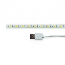Світлодіодна (LED) стрічка Gembird c USB живленням, 30 см (LED-SU-WW30-01)
