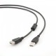 Кабель-удлинитель USB 1.5 м Cablexpert Black (CCF-USB2-AMAF-1.5M)