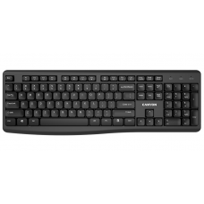 Клавіатура Canyon KB-W50, Black, USB, бездротова (CNS-HKBW05-RU)