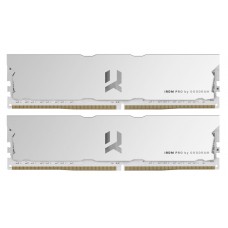 Пам'ять 8Gb x 2 (16Gb Kit) DDR4, 4000 MHz, Goodram IRDM PRO, White (IRP-W4000D4V64L18S/16GDC)