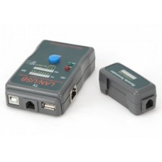 Тестер кабельний Cablexpert NCT-2 для UTP, STP, USB кабелів