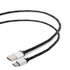 Кабель USB - USB Type-C 2.5 м Cablexpert, преміум (ACT-USB2-AMCM-2.5M)