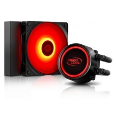 Система рідинного охолодження DeepCool Gammaxx L120T, Red LED, універсальна