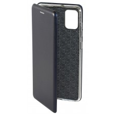 Чохол-книжка для смартфона Samsung A31, Premium Leather Case Dark blue