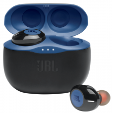 Навушники бездротові JBL Tune 125TWS, Blue, Bluetooth (JBLT125TWSBLU)
