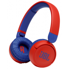 Навушники бездротові JBL JR 310BT, Red/Blue, Bluetooth, детские (JBLJR310BTRED)