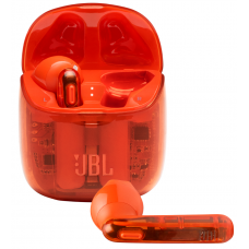 Навушники бездротові JBL Tune 225TWS Ghost Edition, Orange, Bluetooth (JBLT225TWSGHOSTORG)