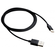 Кабель USB - USB Type-C 1 м Canyon UC-1 Black, 1A (CNE-USBC1B)